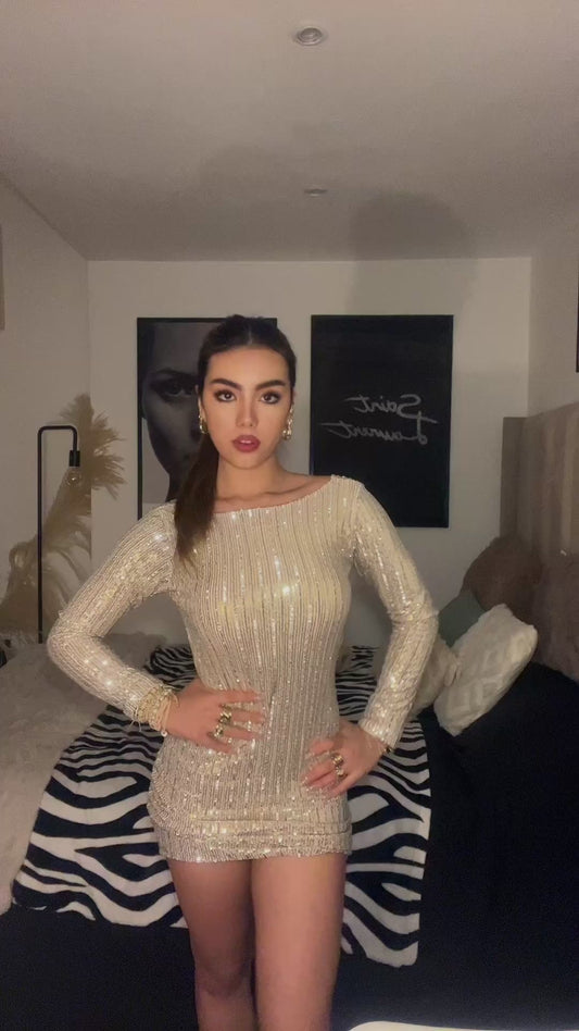 Party Dress dorado